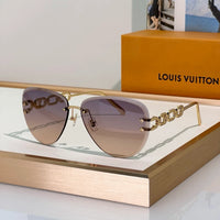 Louis Vuitton Z1854U LV Jewel Pilot Sunglasses NEW   ✨