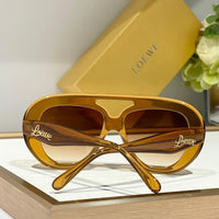 LOEWE Round Spoiler Aviator Sunglasses  ✨