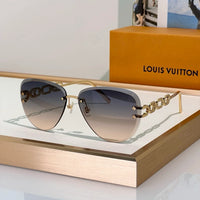 Louis Vuitton Z1854U LV Jewel Pilot Sunglasses NEW   ✨
