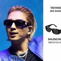 BALENCIAGA BB0397SK BB Logo Sunglasses🖤
