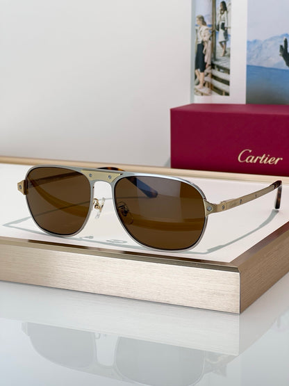 Cartier CT0532S 002 Première de Cartier Sunglasses NEW 🐆 - onlinechics.com