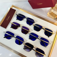 Cartier Exception POLARISED CT0424S 001 Sunglasses Pilot 59-15-140 ✨