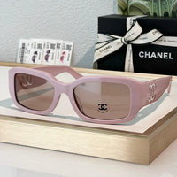 CHANEL 5526 Rectangle SUNGLASSES Acetate Black  🖤