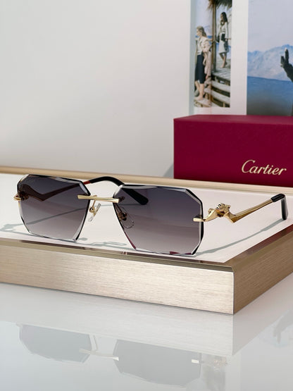 Cartier CLASSIC C DE  Motif Photochromic - Panthere CT0850 Sunglasses 🐆 - onlinechics.com