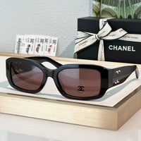 CHANEL 5526 Rectangle SUNGLASSES Acetate Black  🖤