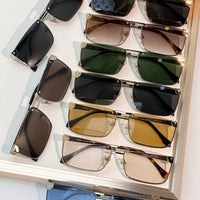 Louis Vuitton Z3240U LV Heritage Metal Low Square Sunglasses✨