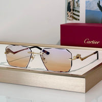 Cartier CLASSIC C DE  Motif Photochromic - Panthere CT0850 Sunglasses 🐆
