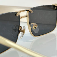 Louis Vuitton Z3240U LV Heritage Metal Low Square Sunglasses✨
