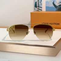 Louis Vuitton Z3248U New LV Trunk Pilot Sunglasses  ✨