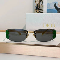 DIOR Dior Clover S1U Gray Rectangular Sunglasses✨