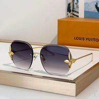 Louis Vuitton Z3169U Flower Edge Metal Square Sunglasses   ✨