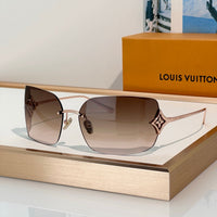 Louis Vuitton Z3457U Curvy Flower Rectangle Sunglasses✨