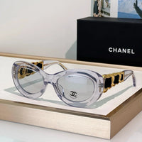 CHANEL 9182 EXCLUSIVE  OVAL  SUNGLASSES - Chanel Eyewear  🖤