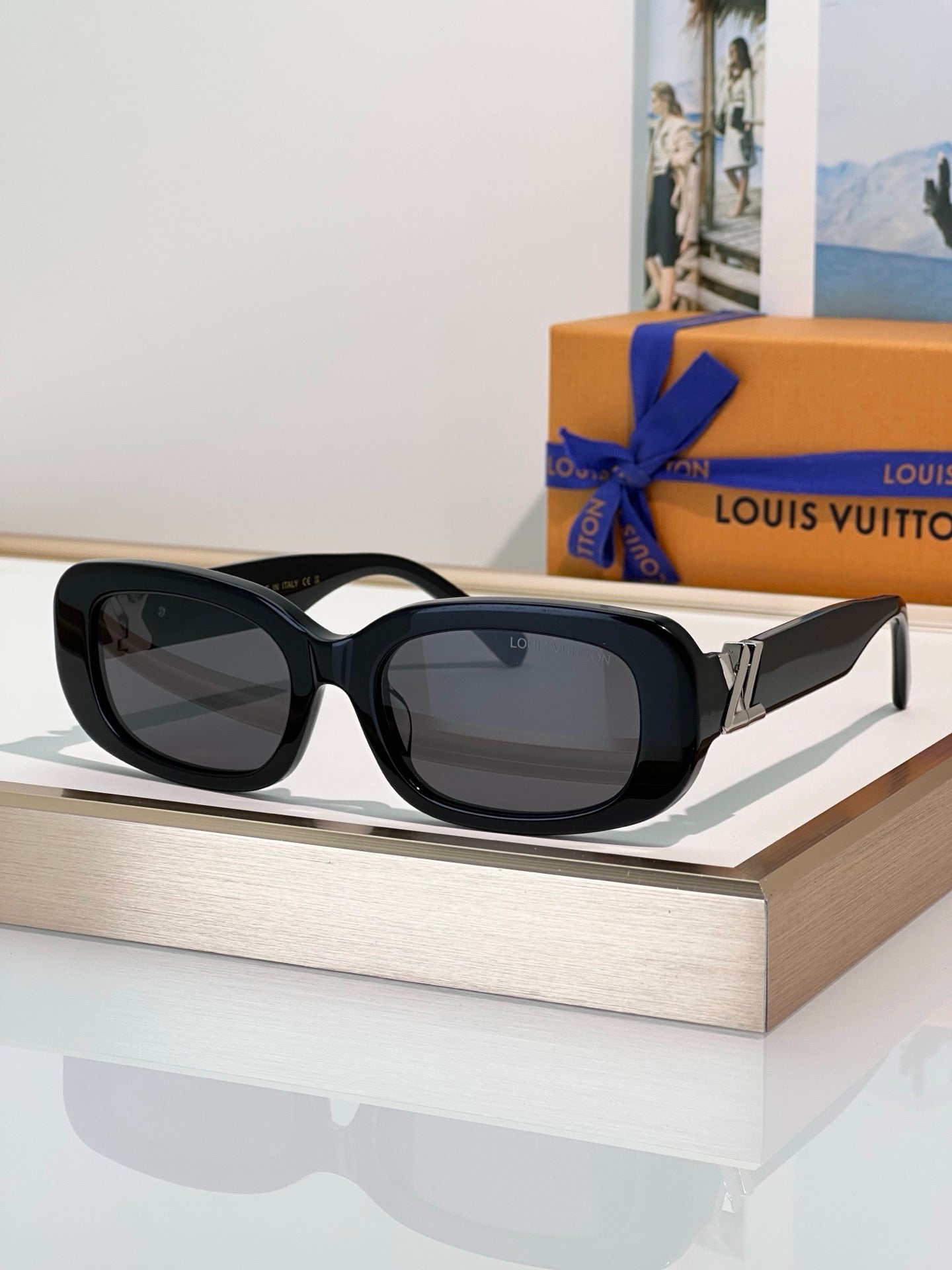 Louis Vuitton Z3013U LV Go-14 Oval Sunglasses  ✨ - onlinechics.com