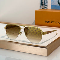 Louis Vuitton Z3248U New LV Trunk Pilot Sunglasses  ✨