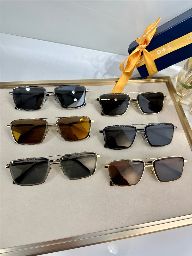 Louis Vuitton  LV Super Z2610U Vision Metal Square Sunglasses ✨