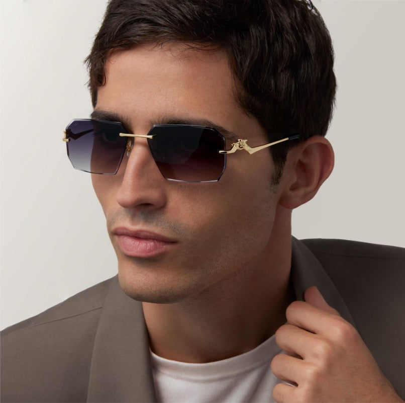 Cartier CLASSIC C DE  Motif Photochromic - Panthere CT0850 Sunglasses 🐆 - onlinechics.com