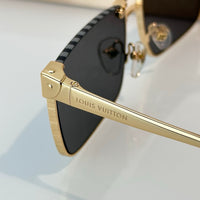 Louis Vuitton Z3240U LV Heritage Metal Low Square Sunglasses✨