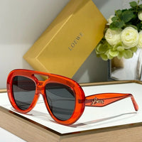 LOEWE Round Spoiler Aviator Sunglasses  ✨