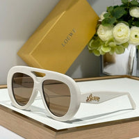 LOEWE Round Spoiler Aviator Sunglasses  ✨