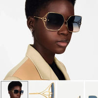 Louis Vuitton Z1629U Metal LV Petal Square Sunglasses  ✨