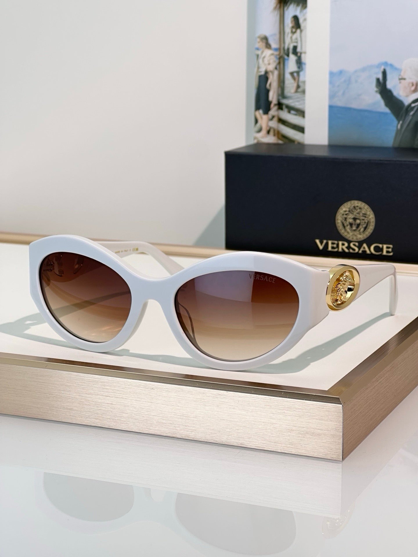 VERSACE 4485 GB1/87 Sunglasses  ✨ - onlinechics.com
