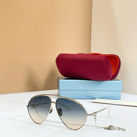 Gucci GG1654S 012 Aviator Oversized Sunglasses 🇮🇹
