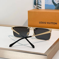 Louis Vuitton Z3240U LV Heritage Metal Low Square Sunglasses✨