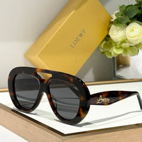 LOEWE Round Spoiler Aviator Sunglasses  ✨