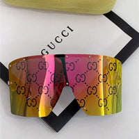 GUCCI GG1244 Monogram-Lens Acetate Mask Sunglasses  ✨