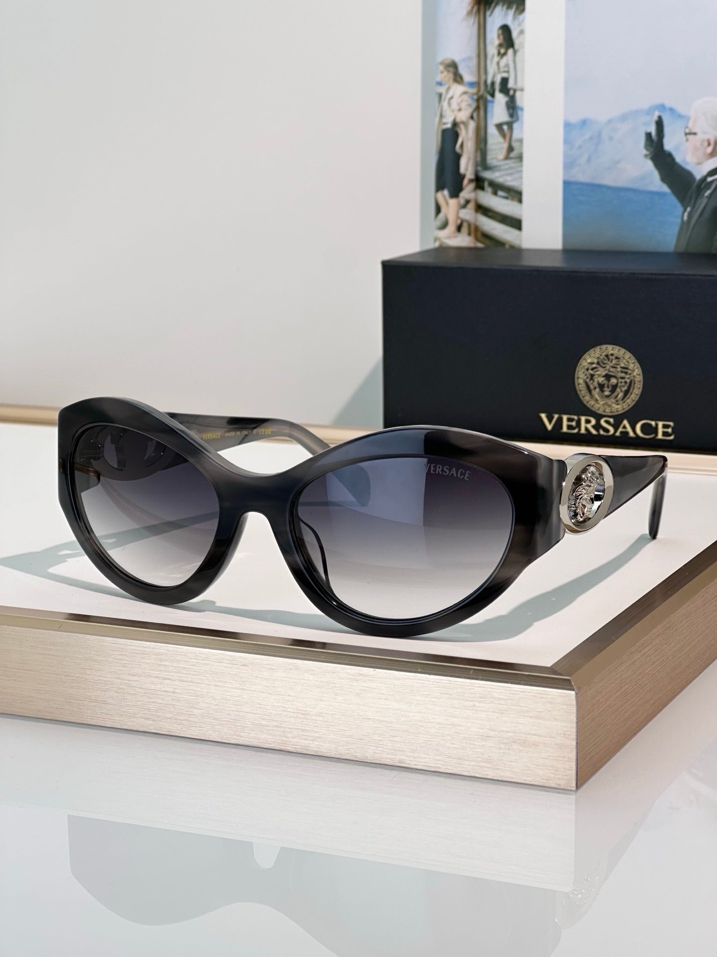 VERSACE 4485 GB1/87 Sunglasses  ✨ - onlinechics.com