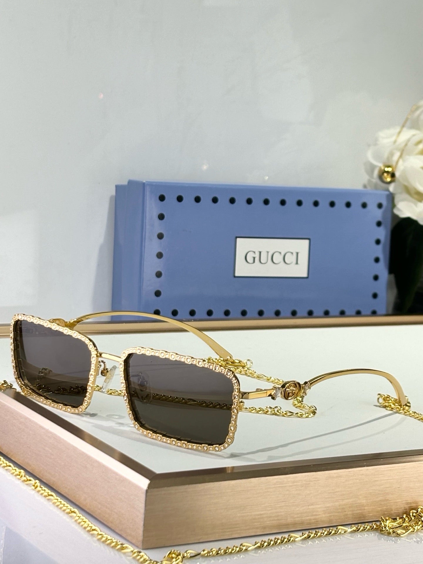 Gucci GG1568 Women's Luxury Sunglasses ✨