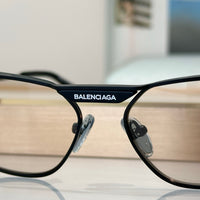 BALENCIAGA BB 0245S 001 Unisex Sunglasses ✨