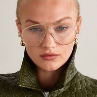 Gucci GG1654S 012 Aviator Oversized Sunglasses 🇮🇹