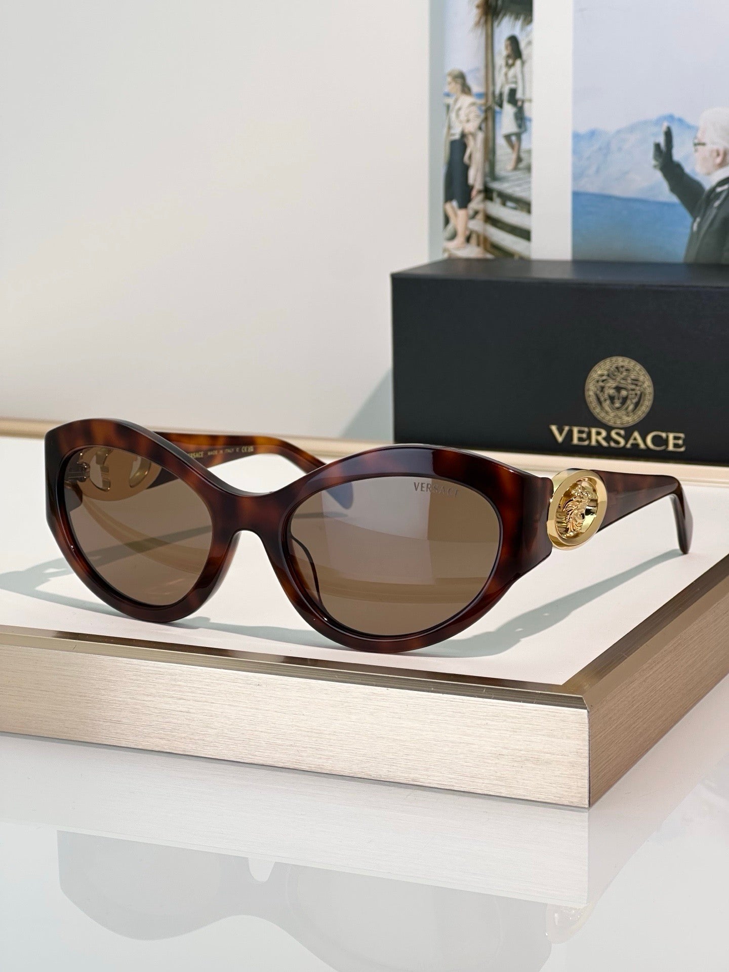 VERSACE 4485 GB1/87 Sunglasses  ✨ - onlinechics.com