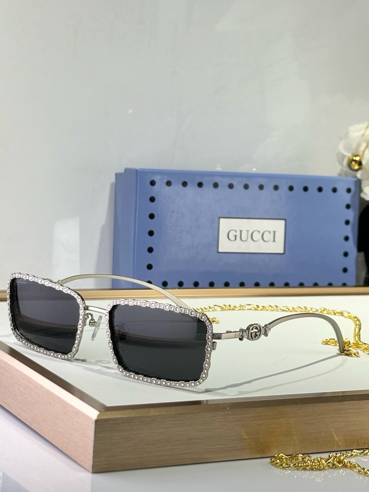 Gucci GG1568 Women's Luxury Sunglasses ✨