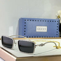 Gucci GG1568 Women's Luxury Sunglasses ✨