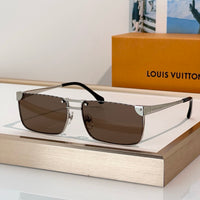 Louis Vuitton Z3240U LV Heritage Metal Low Square Sunglasses✨