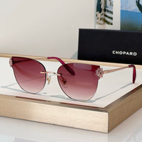 Chopard  VCHL61S - 300K Polished Rose Gold-Silver Sunglasses  ✨