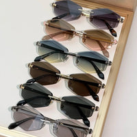 BVLGARI BV40010U Gold Butterfly Metal Sunglasses ✨