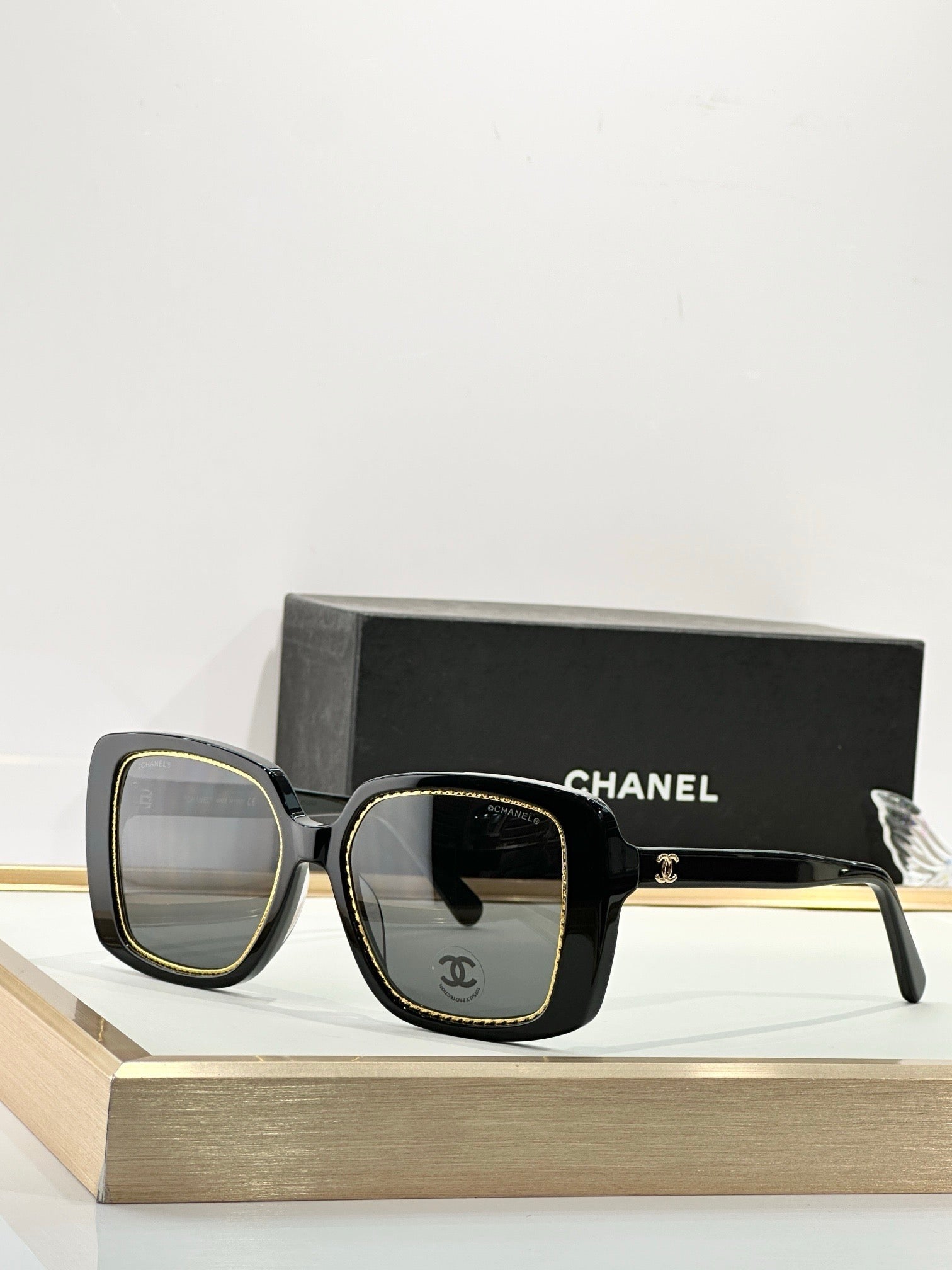 CHANEL 9157 Exclusive Square Sunglasses   🖤 - onlinechics.com