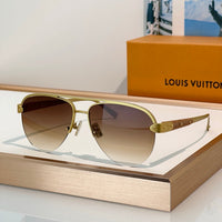 Louis Vuitton Z3248U New LV Trunk Pilot Sunglasses  ✨