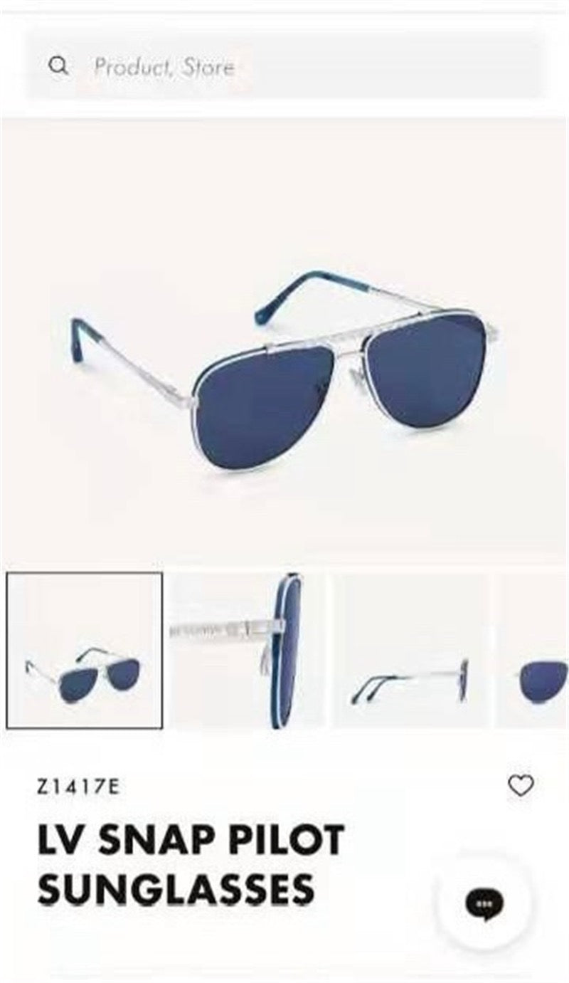 Louis Vuitton LV Snap Pilot Z1417E Sunglasses ✨