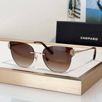 Chopard  VCHL61S - 300K Polished Rose Gold-Silver Sunglasses  ✨
