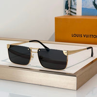 Louis Vuitton Z3240U LV Heritage Metal Low Square Sunglasses✨