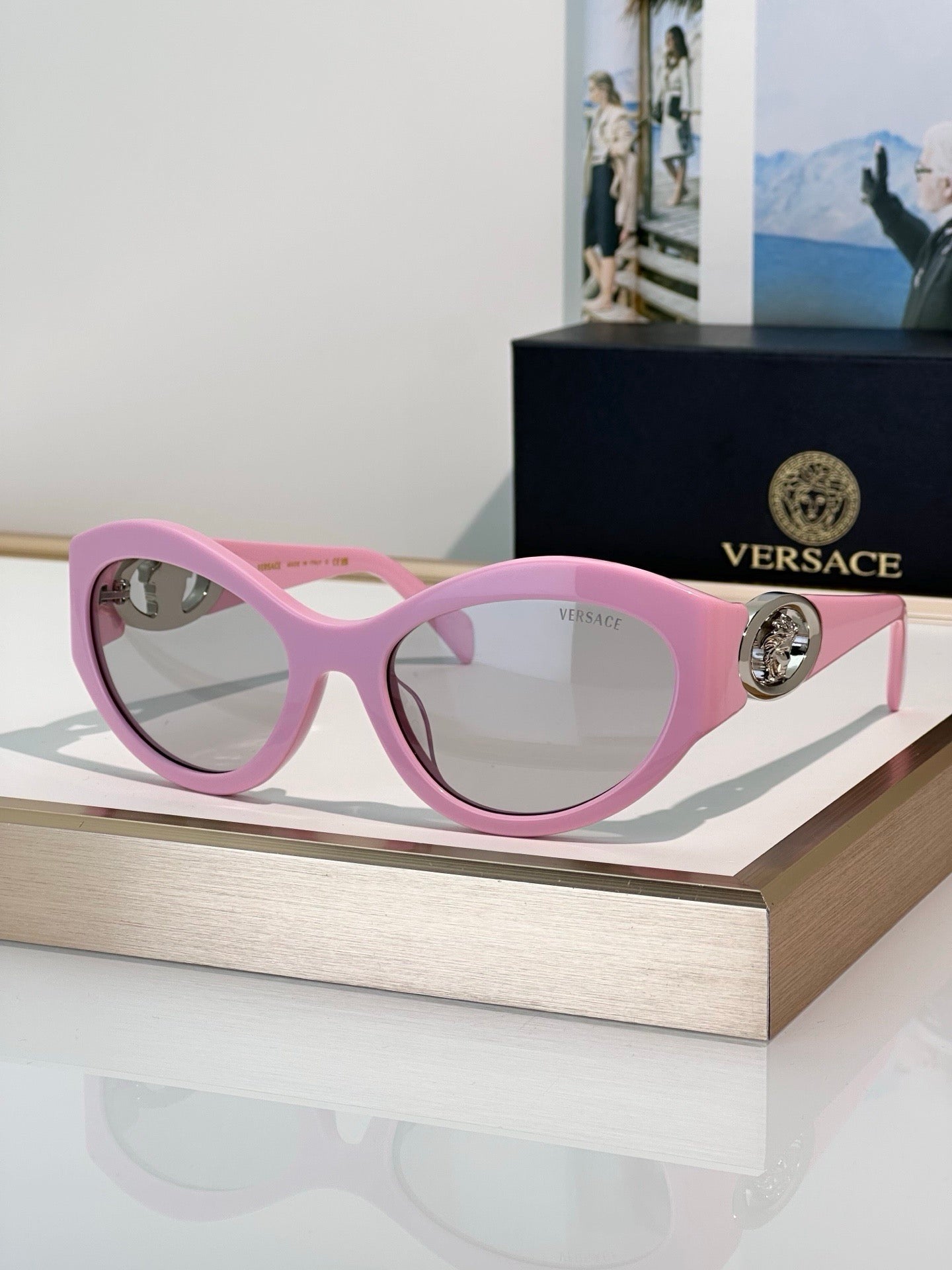 VERSACE 4485 GB1/87 Sunglasses  ✨ - onlinechics.com