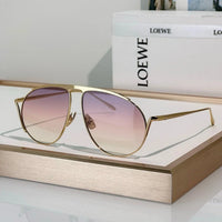 LOEWE Aviator-shaped 40180U Hillock  Sunglasses  ✨