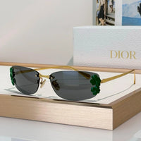 DIOR Dior Clover S1U Gray Rectangular Sunglasses✨
