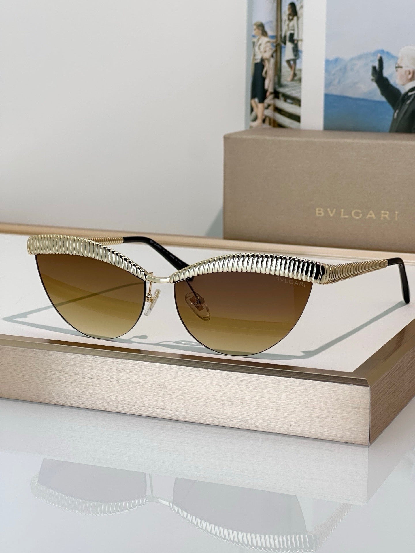 BVLGARI Bvlgari Tubogas BV 40056U Sunglasses ✨ - onlinechics.com
