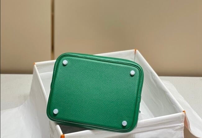 HERMES Hermes Picotin Lock Bag 18cm/22cm Taurillon Clemence Leather  ✨ - onlinechics.com